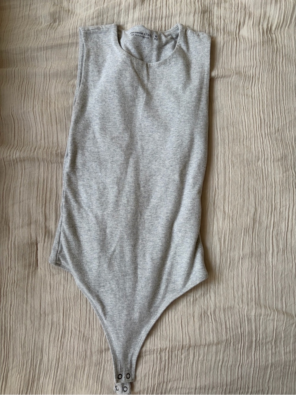Abercrombie and Fitch Gray Bodysuit